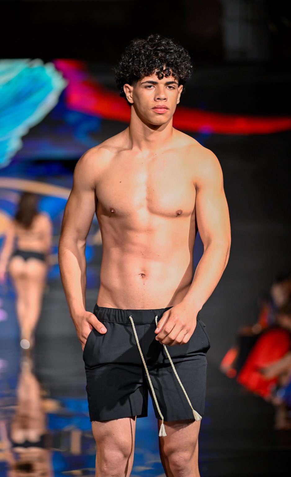 MIAMI BEACH, FLORIDA - MAY 31: A model walks the runway at the Marqueza show during Miami Swim Week Powered By Art Hearts Fashion at Eden Roc Hotel on May 31, 2025 in Miami Beach, Florida. (Photo by Arun Nevader/Getty Images for Art Hearts Fashion)