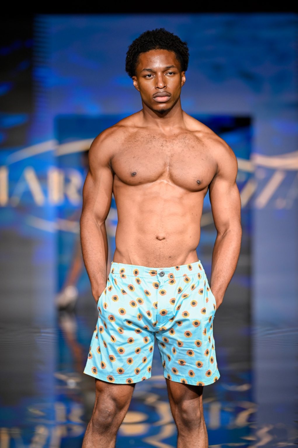 MIAMI BEACH, FLORIDA - MAY 31: A model walks the runway at the Marqueza show during Miami Swim Week Powered By Art Hearts Fashion at Eden Roc Hotel on May 31, 2025 in Miami Beach, Florida. (Photo by Arun Nevader/Getty Images for Art Hearts Fashion)