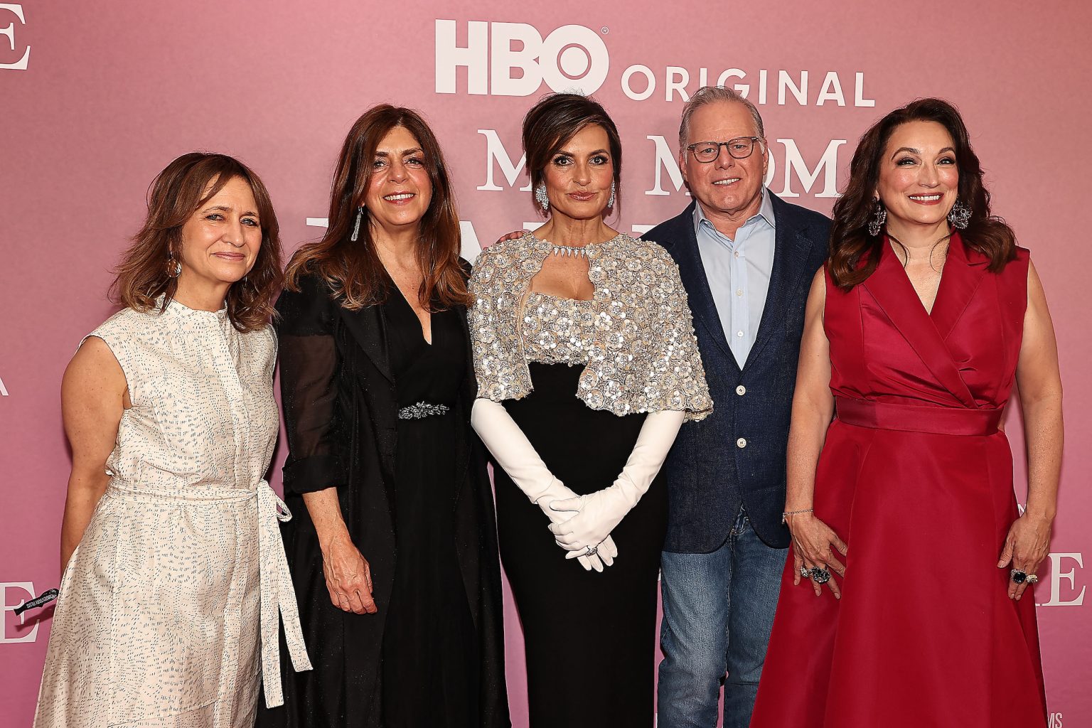 New York, New York - 6/13/25 - 2025 Tribeca Festival hosts New York Premiere of HBO Documentary “ MY MOM JAYNE “ -PICTURED: Lisa Heller , Nancy Abraham ,Mariska Hargitay , David Zaslov and Trish Adlesic - PHOTO by: Dave Allocca / Starpix - Location: Carnegie Hall