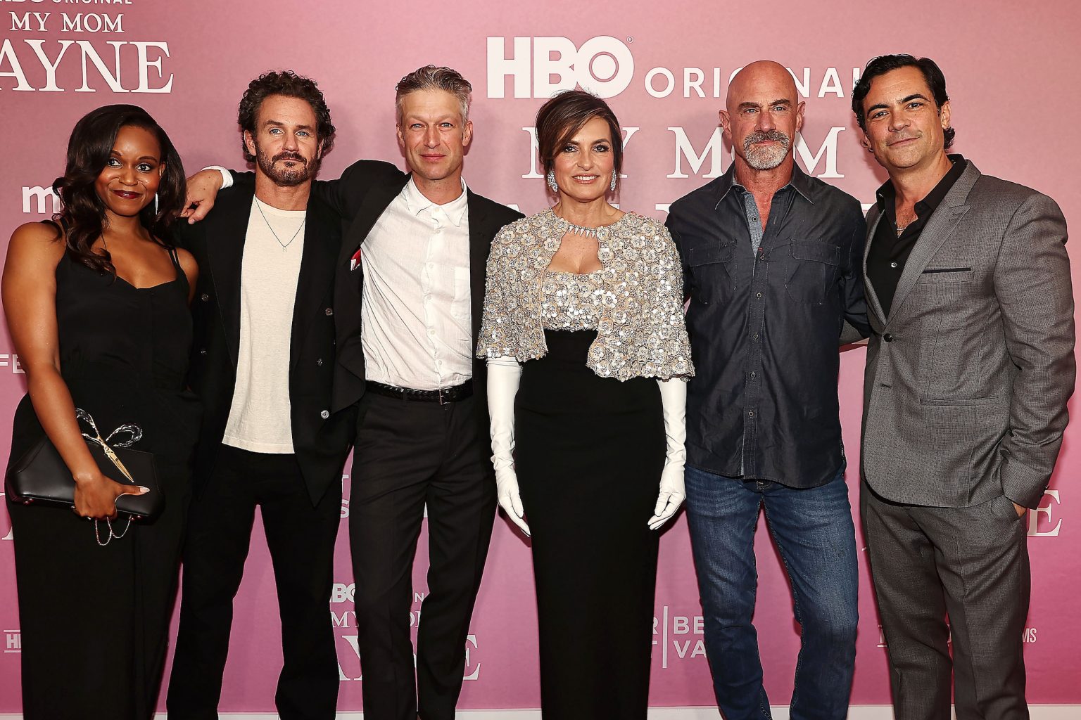 New York, New York - 6/13/25 - 2025 Tribeca Festival hosts New York Premiere of HBO Documentary “ MY MOM JAYNE “ -PICTURED: Aime Donna Kelly , Kevin Kane , Peter Scanavino , Mariska Hargitay , Chris Meloni ,Danny Pino - PHOTO by: Dave Allocca / Starpix - Location: Carnegie Hall