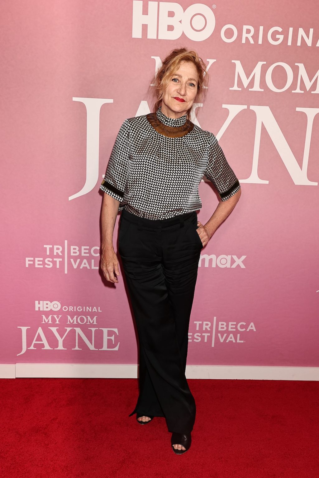 New York, New York - 6/13/25 - 2025 Tribeca Festival hosts New York Premiere of HBO Documentary “ MY MOM JAYNE “ -PICTURED: Edie Falco - PHOTO by: Dave Allocca / Starpix - Location: Carnegie Hall