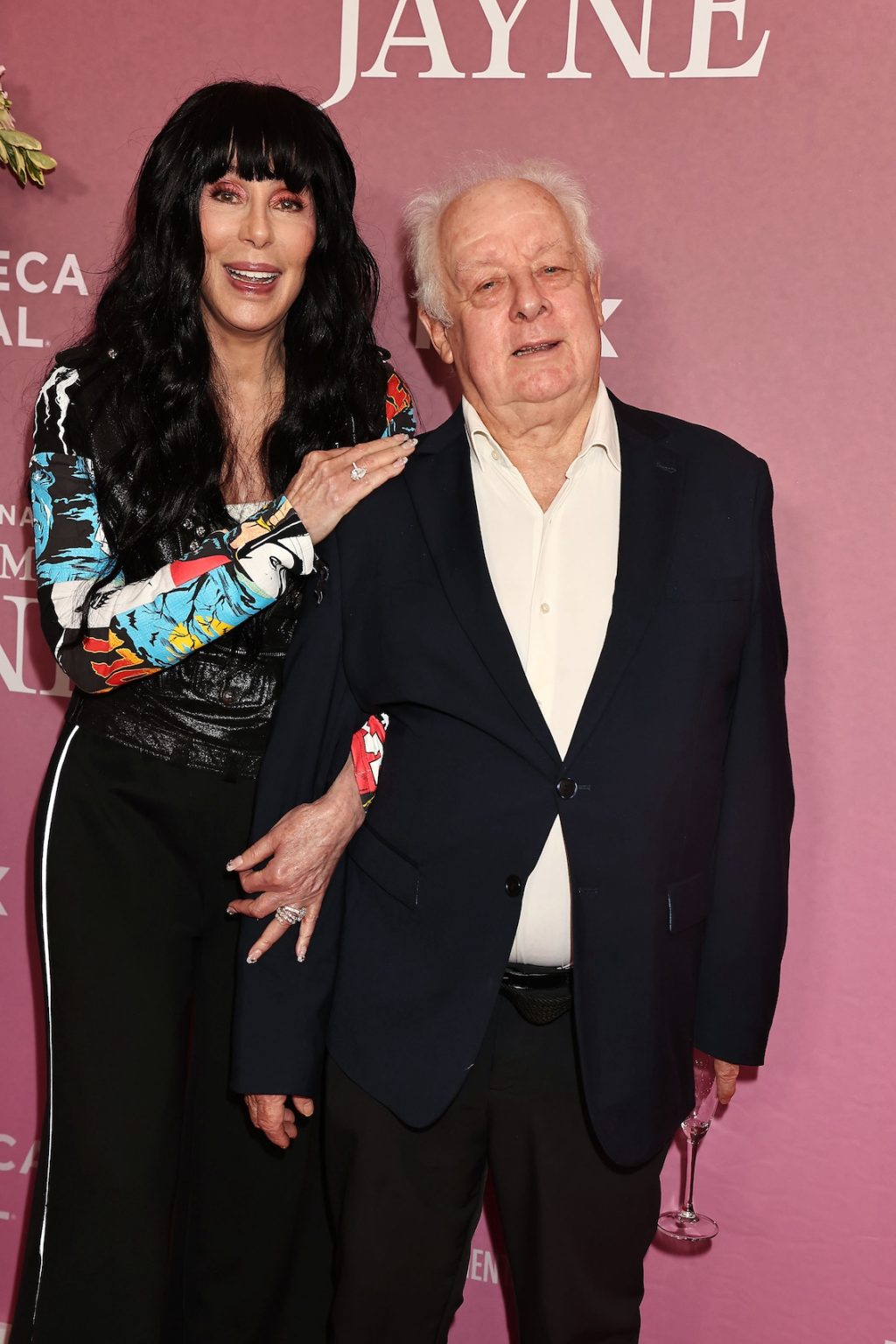 New York, New York - 6/13/25 - 2025 Tribeca Festival hosts New York Premiere of HBO Documentary “ MY MOM JAYNE “ -PICTURED: Cher and Jim Sheridan - PHOTO by: Dave Allocca / Starpix - Location: Carnegie Hall