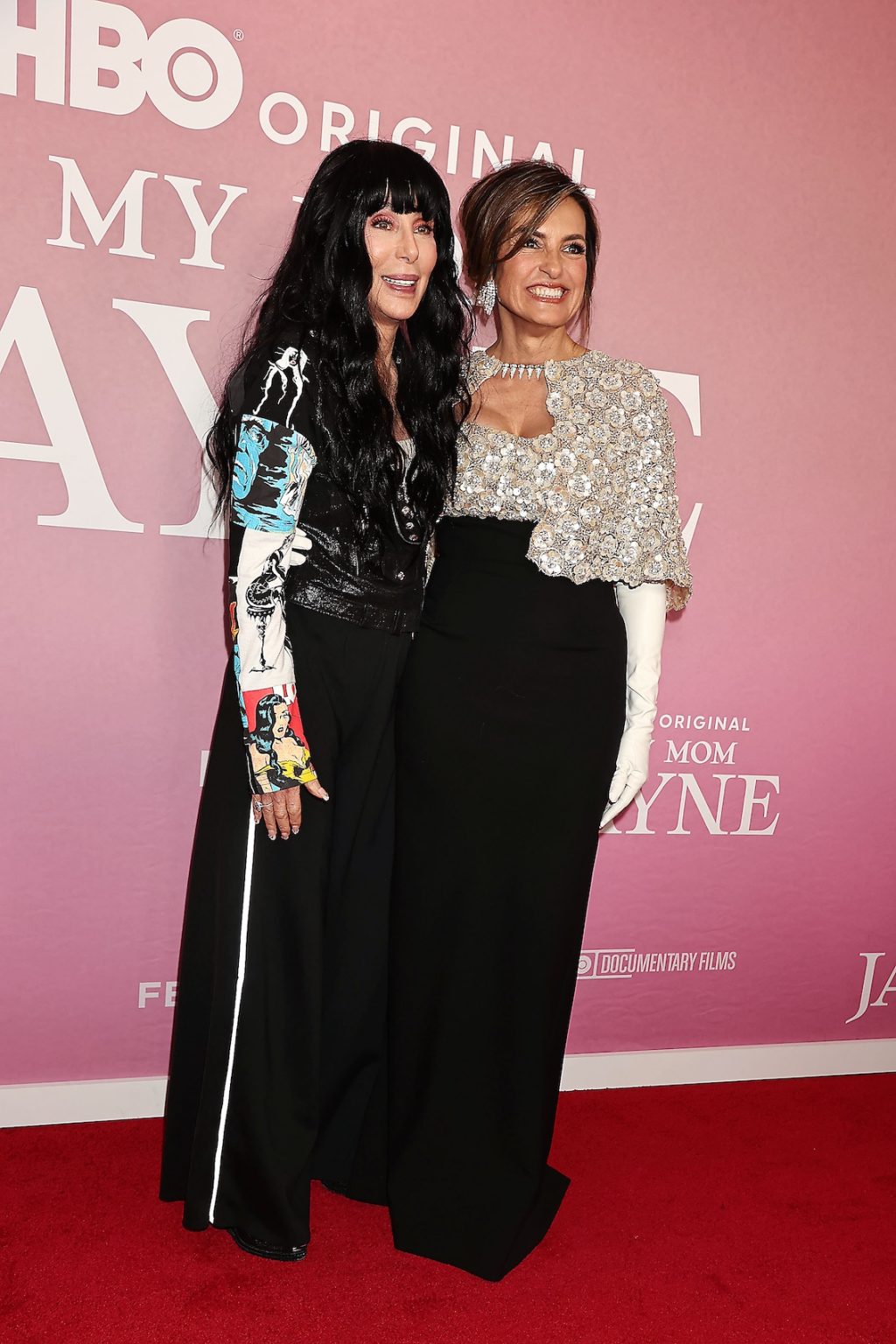 New York, New York - 6/13/25 - 2025 Tribeca Festival hosts New York Premiere of HBO Documentary “ MY MOM JAYNE “ -PICTURED: Cher and Mariska Haritay - PHOTO by: Dave Allocca / Starpix - Location: Carnegie Hall