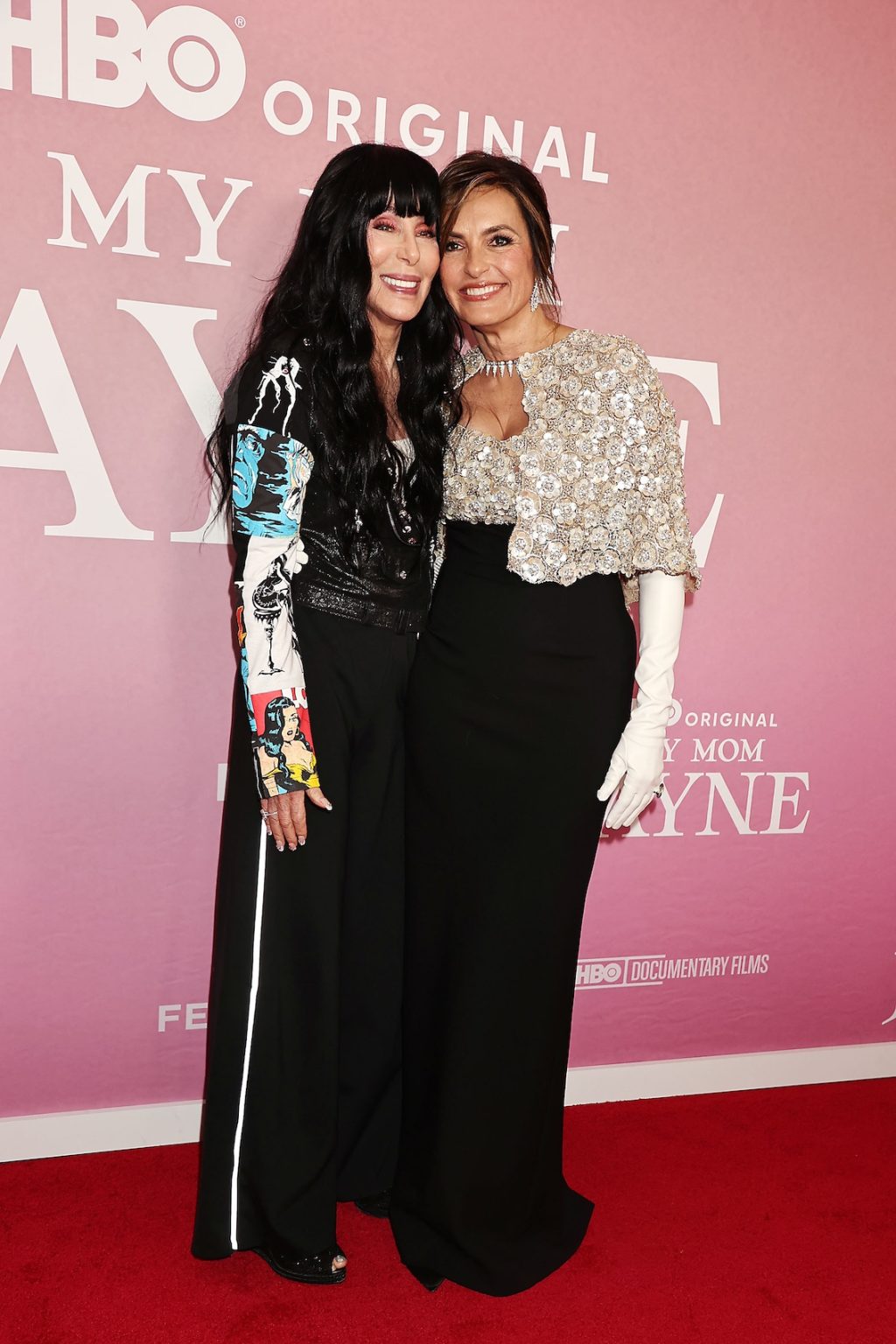 New York, New York - 6/13/25 - 2025 Tribeca Festival hosts New York Premiere of HBO Documentary “ MY MOM JAYNE “ -PICTURED: Cher and Mariska Haritay - PHOTO by: Dave Allocca / Starpix - Location: Carnegie Hall