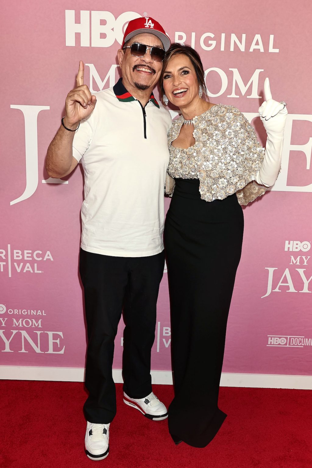 New York, New York - 6/13/25 - 2025 Tribeca Festival hosts New York Premiere of HBO Documentary “ MY MOM JAYNE “ -PICTURED: Ice -T and Mariska Hargitay - PHOTO by: Dave Allocca / Starpix - Location: Carnegie Hall