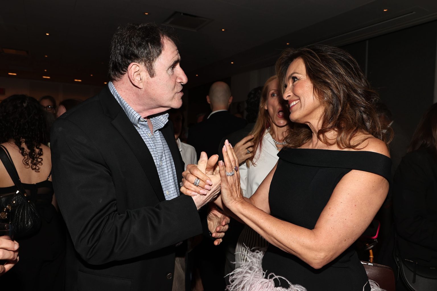 New York, New York - 6/13/25 - 2025 Tribeca Festival hosts New York Premiere of HBO Documentary “ MY MOM JAYNE “ -PICTURED: Richard Kind and Mariska Hargitay - PHOTO by: Dave Allocca / Starpix - Location: Carnegie Hall