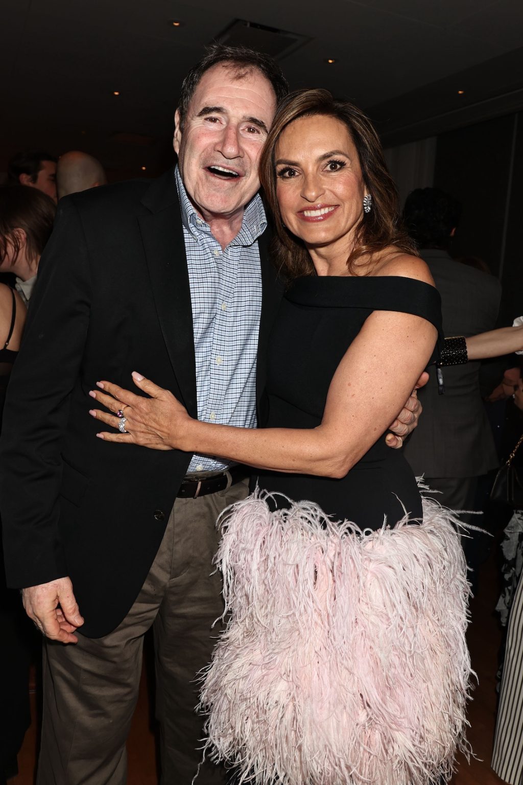 New York, New York - 6/13/25 - 2025 Tribeca Festival hosts New York Premiere of HBO Documentary “ MY MOM JAYNE “ -PICTURED: Richard Kind and Mariska Hargitay - PHOTO by: Dave Allocca / Starpix - Location: Carnegie Hall