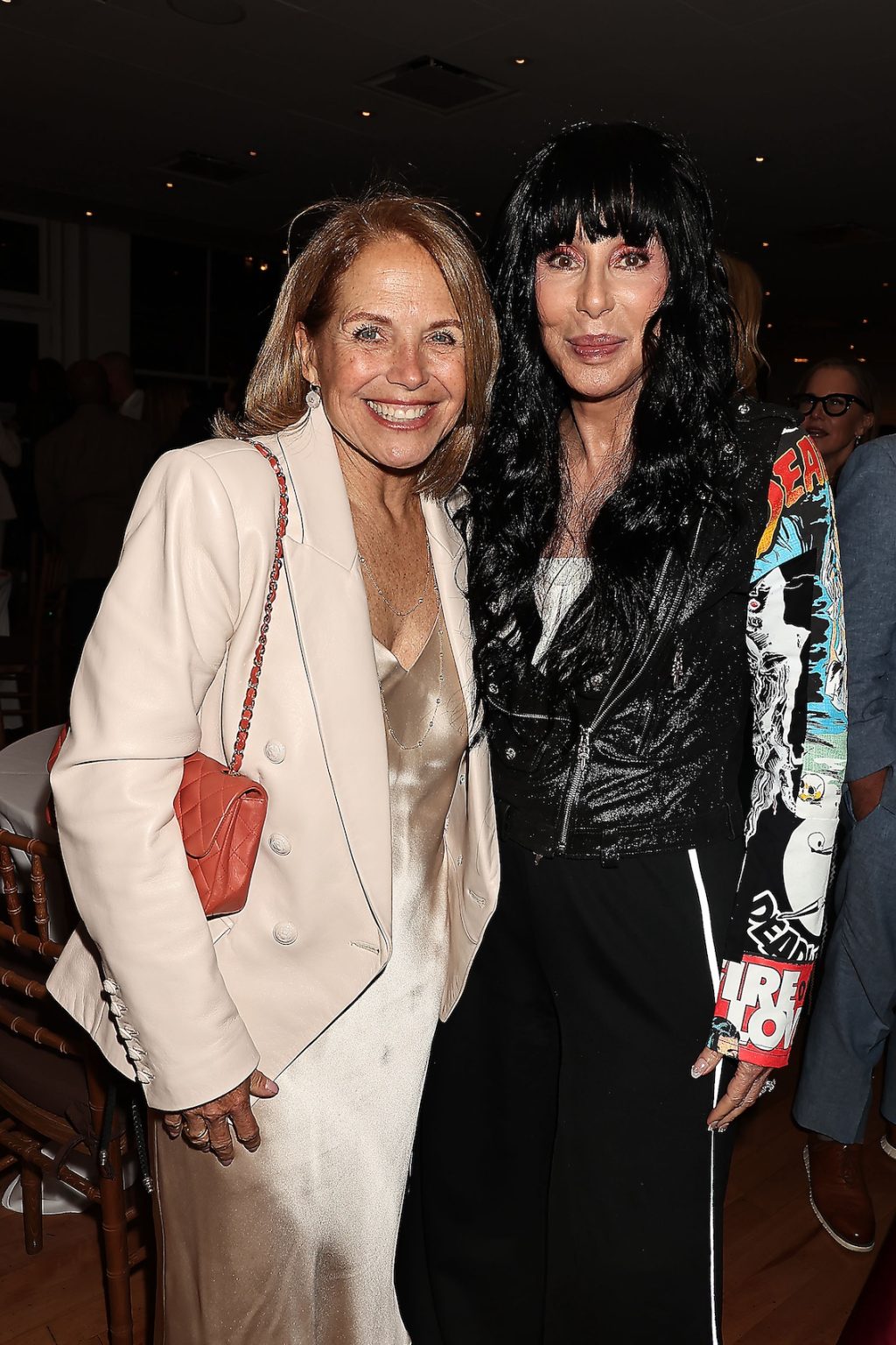 New York, New York - 6/13/25 - 2025 Tribeca Festival hosts New York Premiere of HBO Documentary “ MY MOM JAYNE “ -PICTURED: Katie Couric and Cher - PHOTO by: Dave Allocca / Starpix - Location: Carnegie Hall