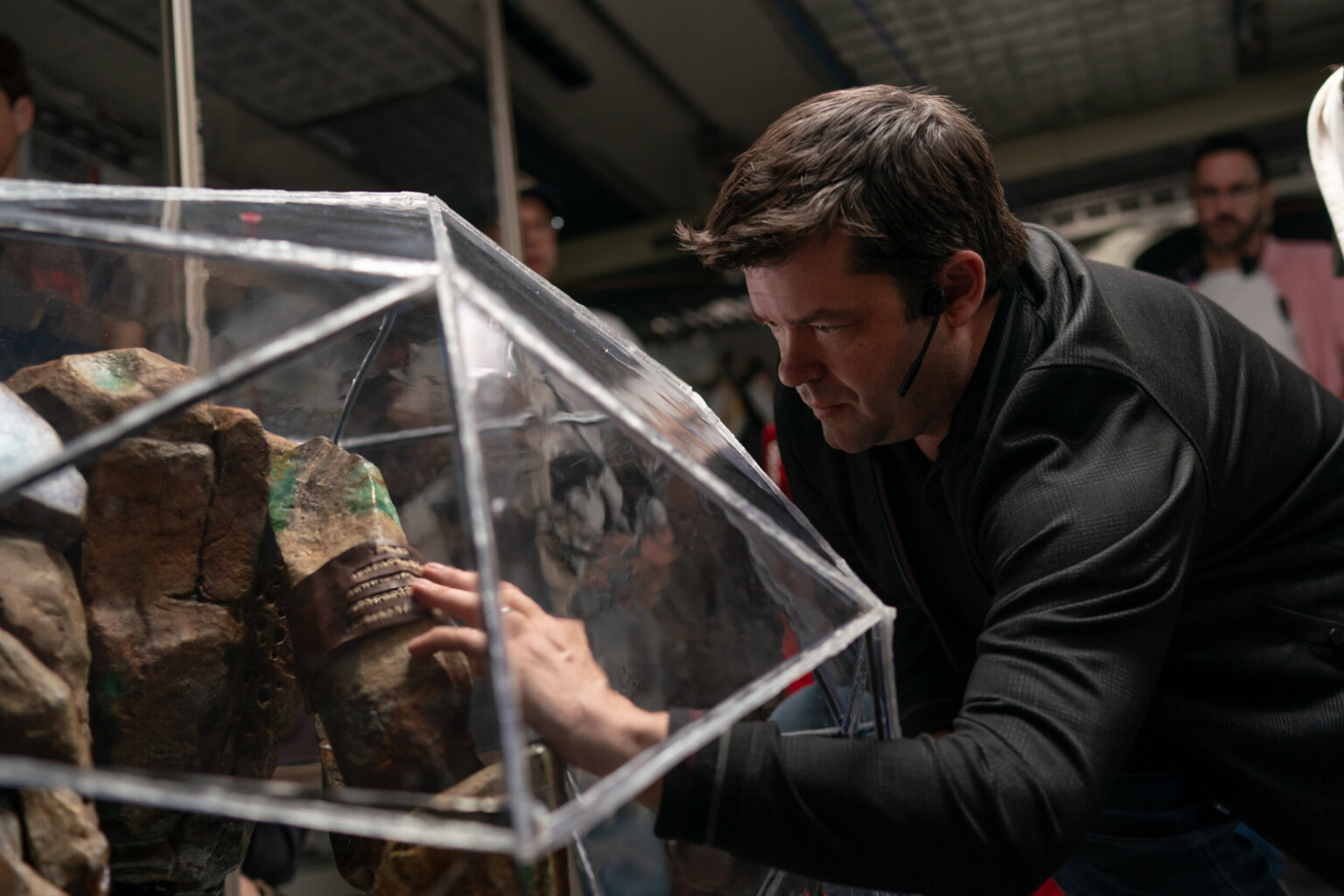 Director Christopher Miller on the set of his film PROJECT HAIL MARY, from Amazon MGM Studios. Photo credit: Jonathan Olley © 2026 Amazon Content Services LLC. All Rights Reserved.
