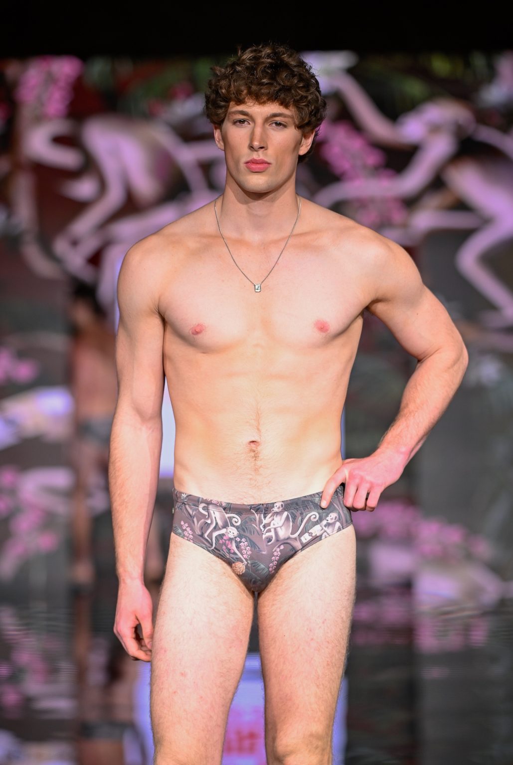 MIAMI BEACH, FLORIDA - MAY 30: A model walks the runway at the CA-RIO-CA Sunga Co. Show during Miami Swim Week Powered By Art Hearts Fashion at Eden Roc Hotel on May 30, 2025 in Miami Beach, Florida. (Photo by Arun Nevader/Getty Images for Art Hearts Fashion)