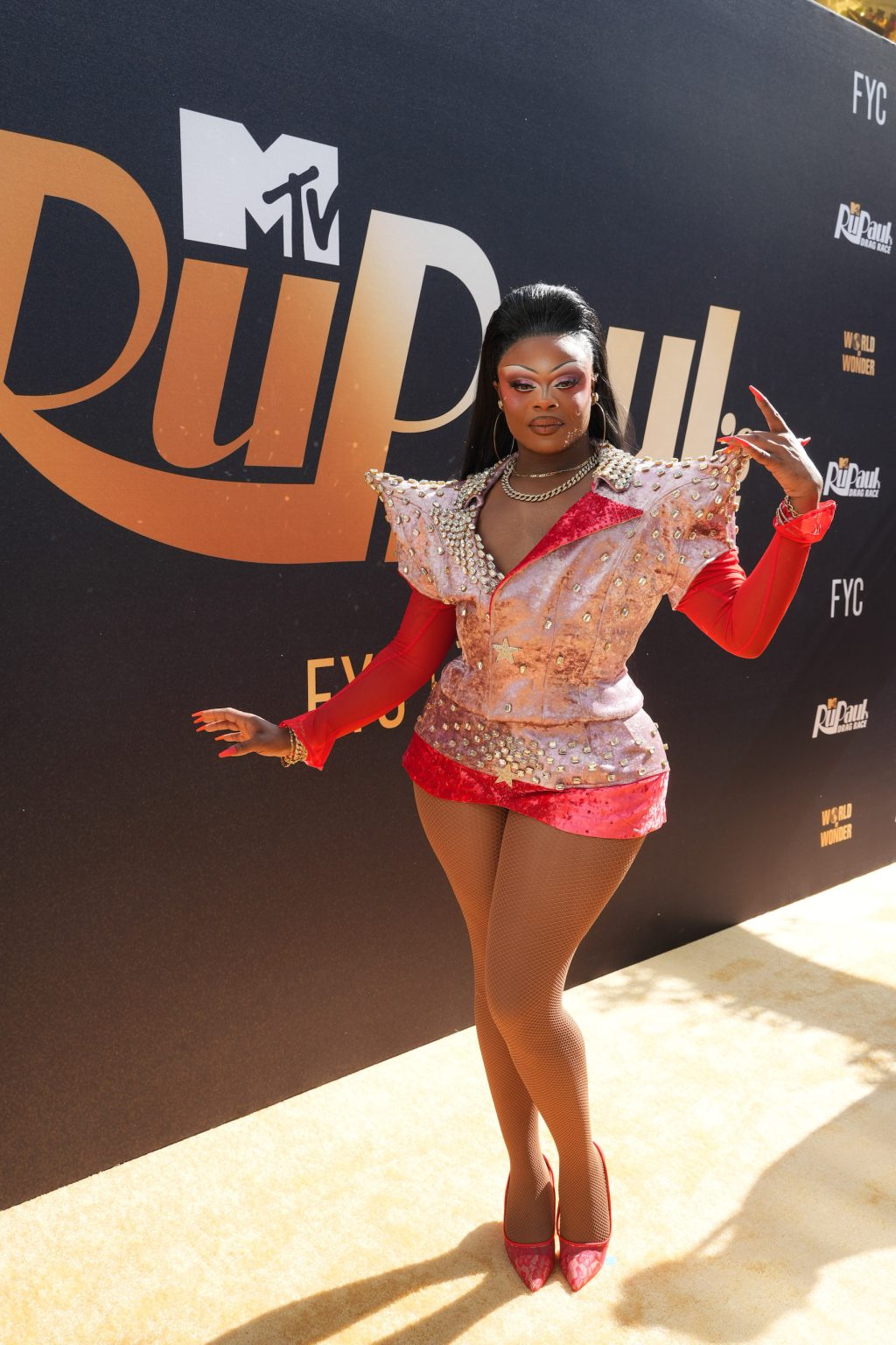 LOS ANGELES, CALIFORNIA - JUNE 06: Onya Nurve during the RuPaul's Drag Race Official FYC Event at Skybar in the Mondrian Los Angeles on June 06, 2025 in Los Angeles, California. (Photo by Gonzalo Marroquin/Getty Images for MTV)