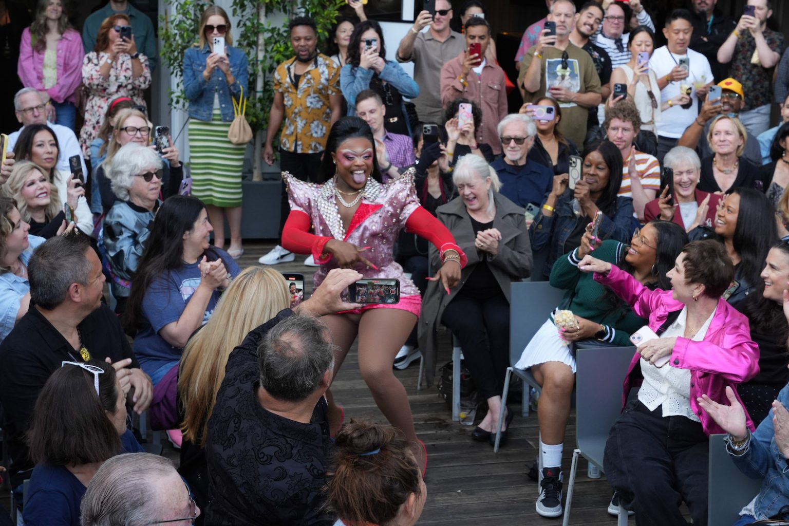 LOS ANGELES, CALIFORNIA - JUNE 06: Onya Nurve during the RuPaul's Drag Race Official FYC Event at Skybar in the Mondrian Los Angeles on June 06, 2025 in Los Angeles, California. (Photo by Gonzalo Marroquin/Getty Images for MTV)