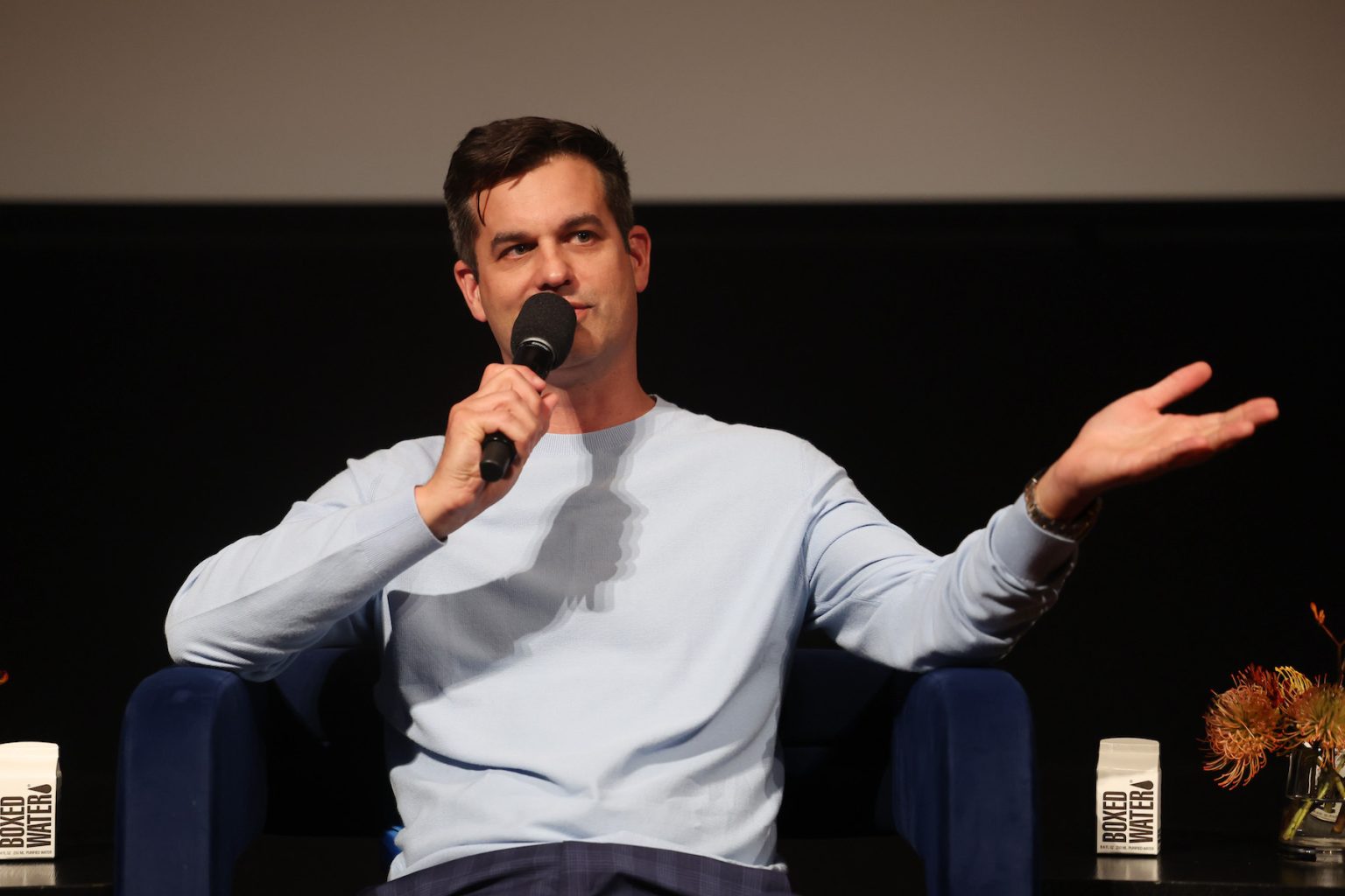 LOS ANGELES, CALIFORNIA - JUNE 07: Michael Kosta attends Comedy Central's "The Daily Show" FYC Event at Linwood Dunn Theater on June 07, 2025 in Los Angeles, California. (Photo by Phillip Faraone/Getty Images for Comedy Central)
