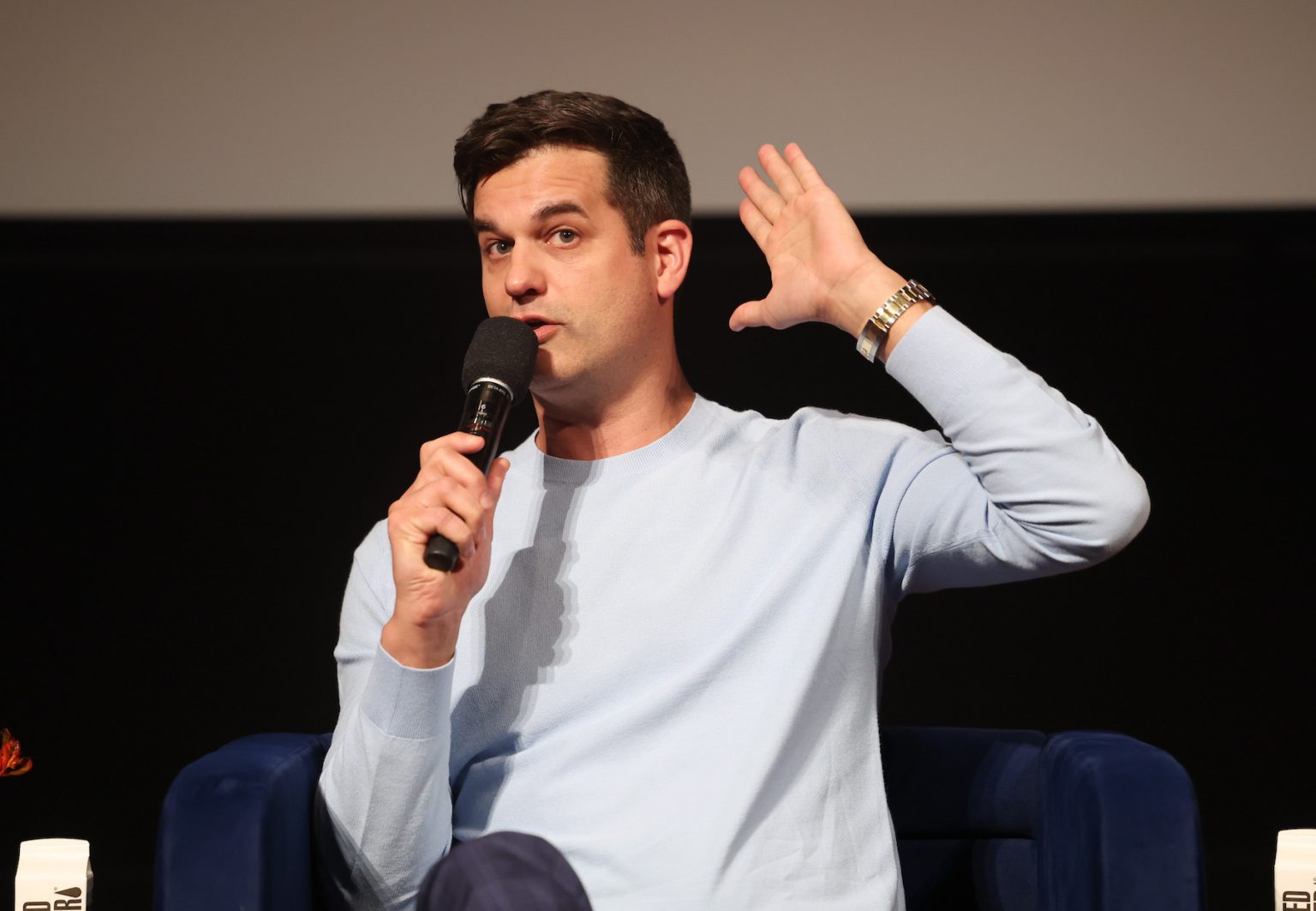 LOS ANGELES, CALIFORNIA - JUNE 07: Michael Kosta attends Comedy Central's "The Daily Show" FYC Event at Linwood Dunn Theater on June 07, 2025 in Los Angeles, California. (Photo by Phillip Faraone/Getty Images for Comedy Central)