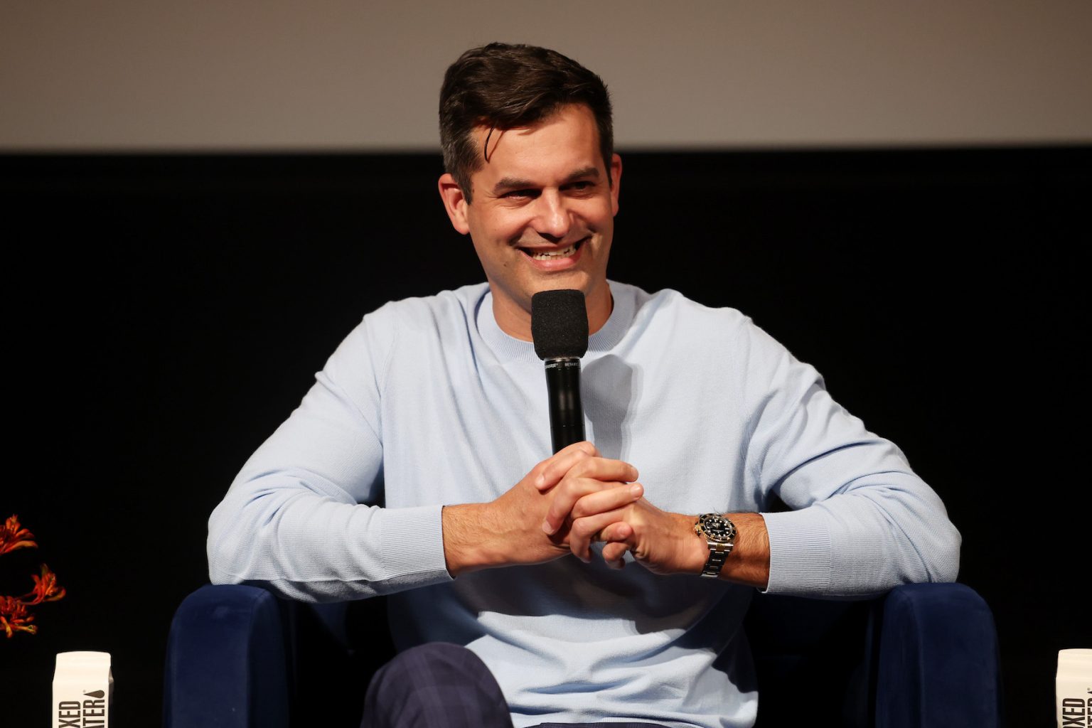 LOS ANGELES, CALIFORNIA - JUNE 07: Michael Kosta attends Comedy Central's "The Daily Show" FYC Event at Linwood Dunn Theater on June 07, 2025 in Los Angeles, California. (Photo by Phillip Faraone/Getty Images for Comedy Central)