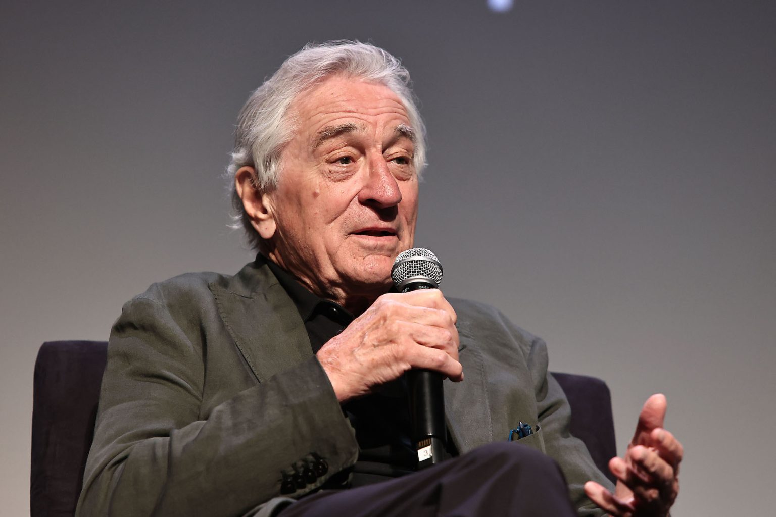 New York, New York - 6/11/25 - Vertical’s NOBU New York Premiere at Tribeca Festival on June 11 in advance of the film’s June 27th NYC theatrical release and national roll out Beginning July 24th Guest Included Robert De Niro -PICTURED: Robert De Niro - PHOTO by: Dave Allocca / Starpix - Location: BMCC