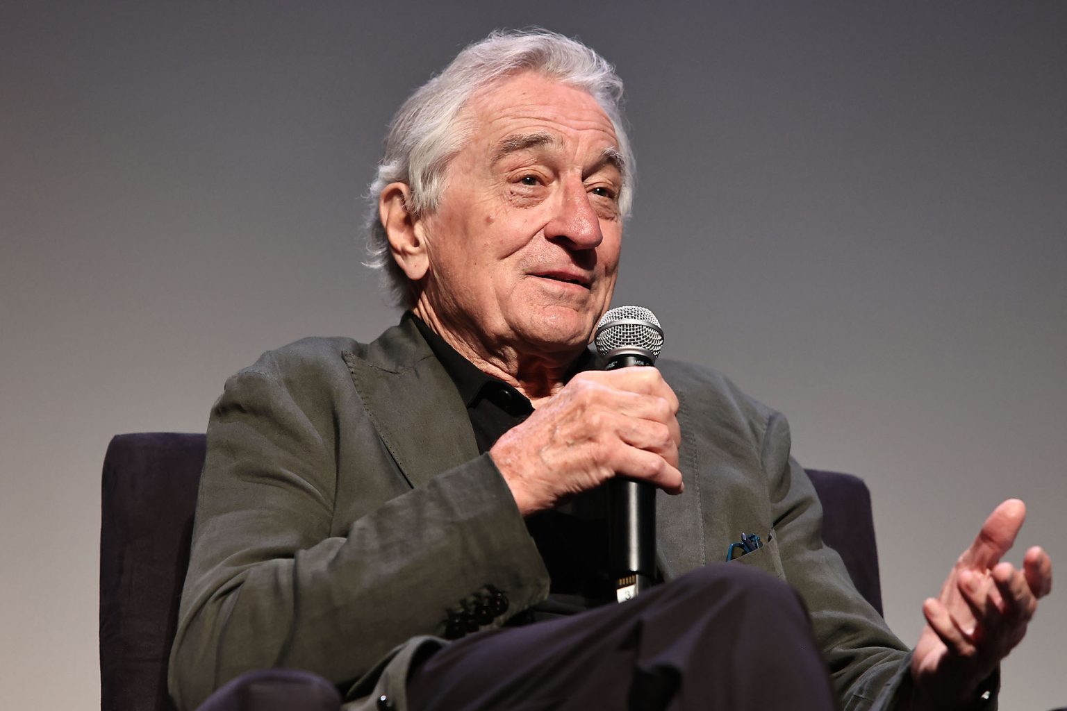 New York, New York - 6/11/25 - Vertical’s NOBU New York Premiere at Tribeca Festival on June 11 in advance of the film’s June 27th NYC theatrical release and national roll out Beginning July 24th Guest Included Robert De Niro -PICTURED: Robert De Niro - PHOTO by: Dave Allocca / Starpix - Location: BMCC