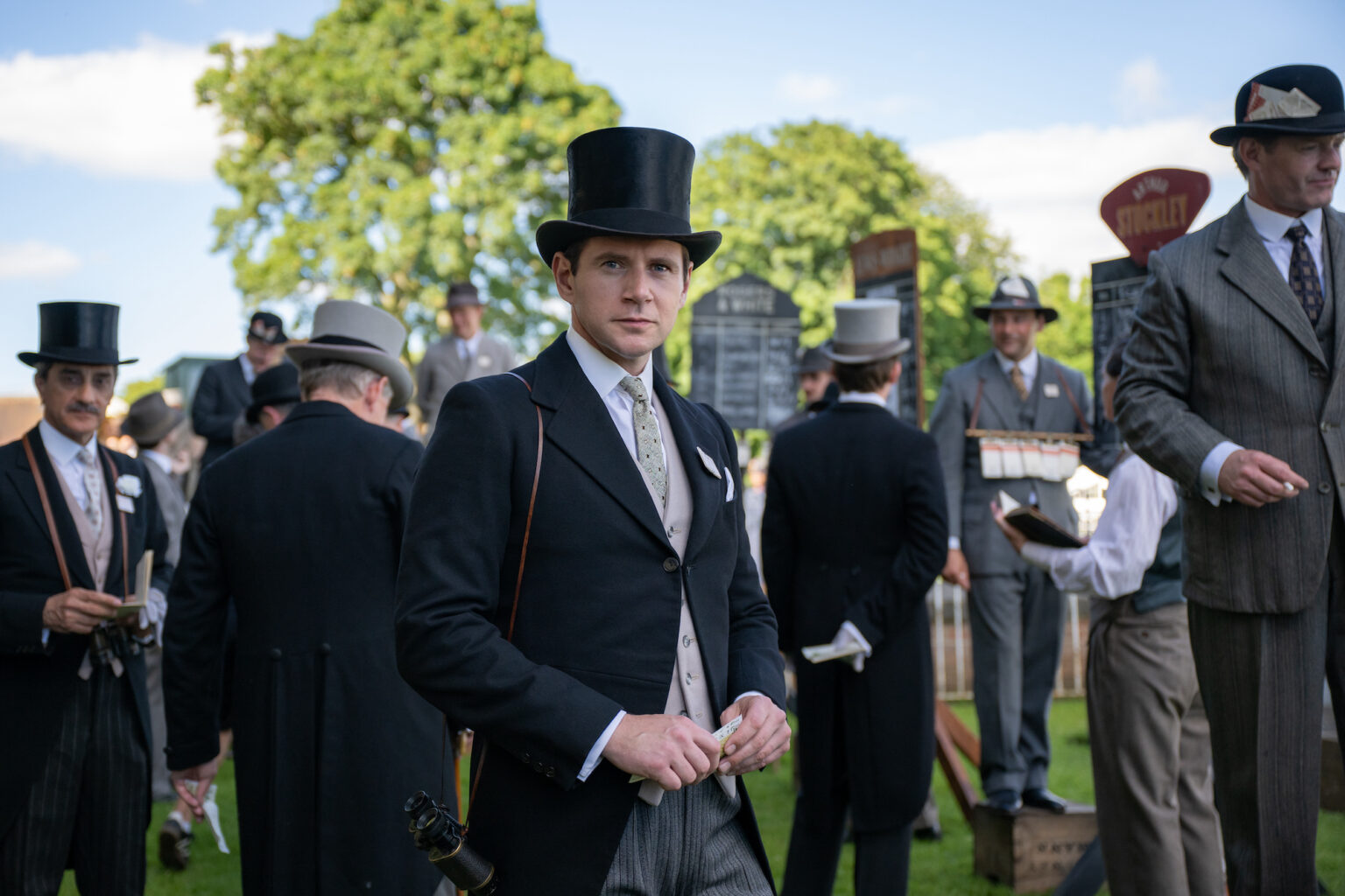 Allen Leech stars as Tom Branson in DOWNTON ABBEY: The Grand Finale, a Focus Features release. Credit: Rory Mulvey / © 2025 FOCUS FEATURES LLC