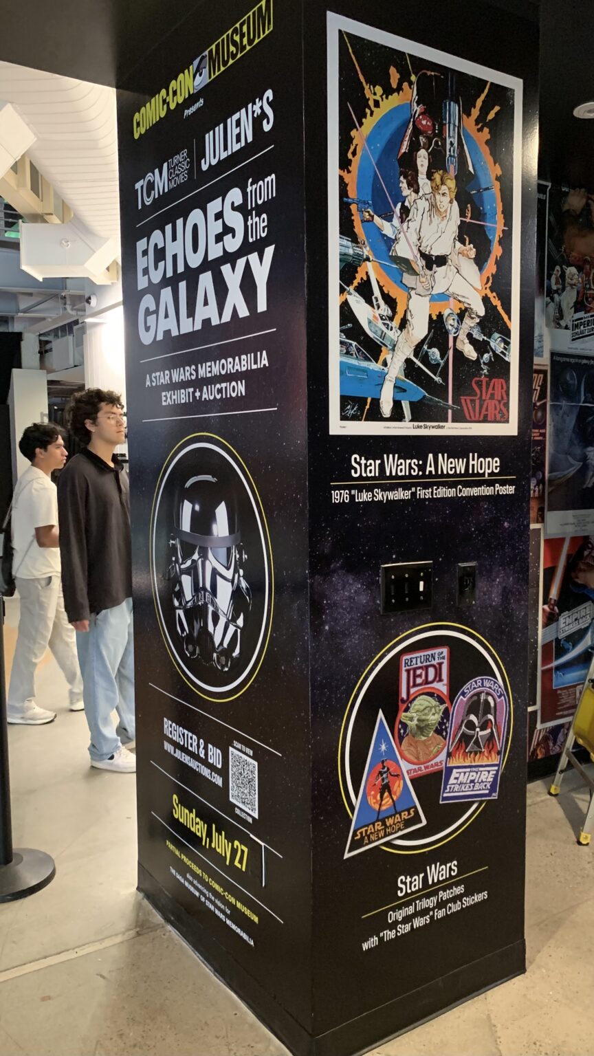 ECHOES FROM THE GALAXY, A Star Wars Memorabilia Exhibit + Auction TCM