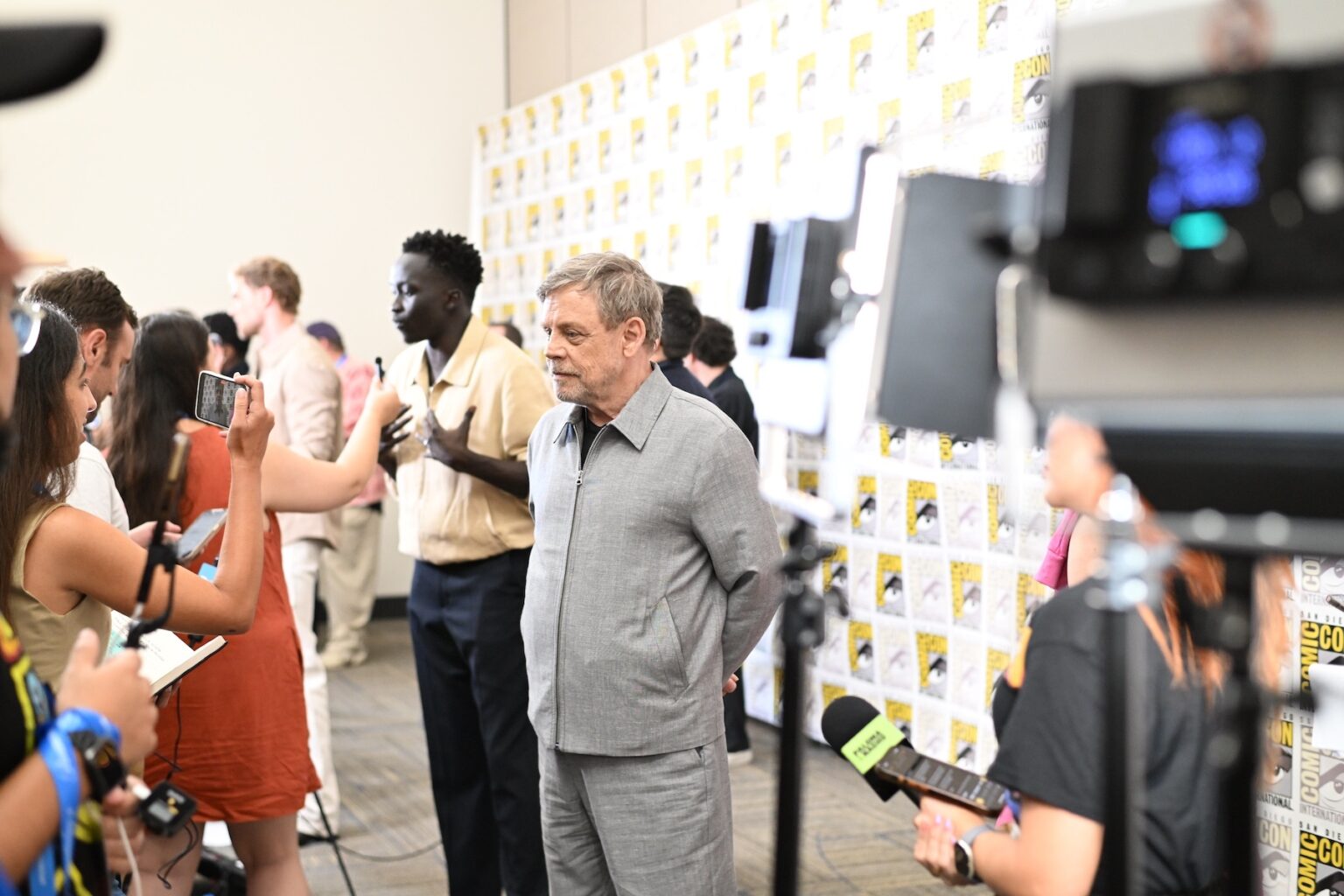 SAN DIEGO, CALIFORNIA - JULY 25: Mark Hamill attends “The Long Walk” panel at San Diego Comic-Con International 2025 at the San Diego Convention Center on July 25, 2025 in San Diego, California. (Photo by Vivien Killilea/Getty Images for Lionsgate)