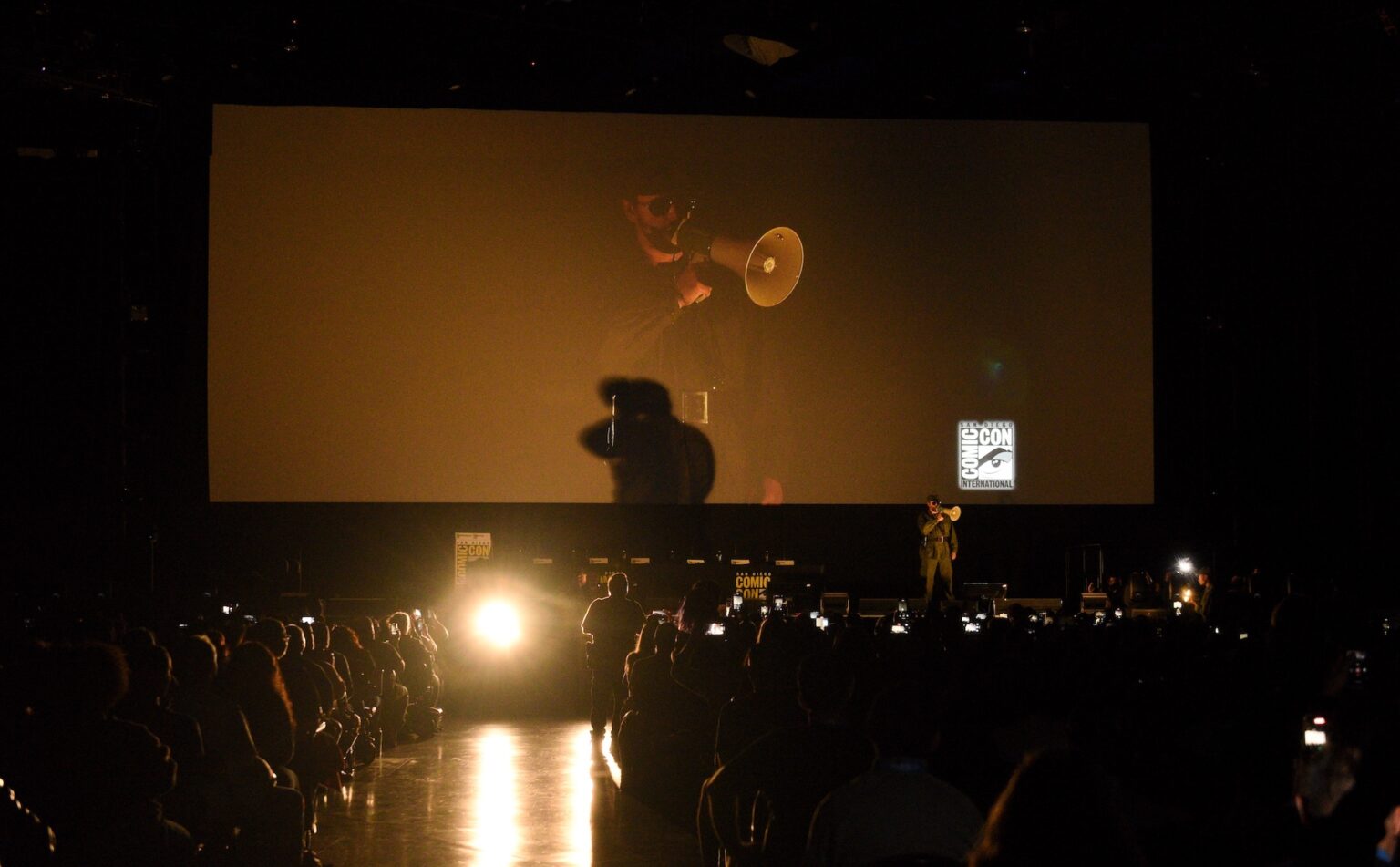 SAN DIEGO, CALIFORNIA - JULY 25: A general view of atmosphere during “The Long Walk” panel at San Diego Comic-Con International 2025 at San Diego Convention Center on July 25, 2025 in San Diego, California. (Photo by Vivien Killilea/Getty Images for Lionsgate)