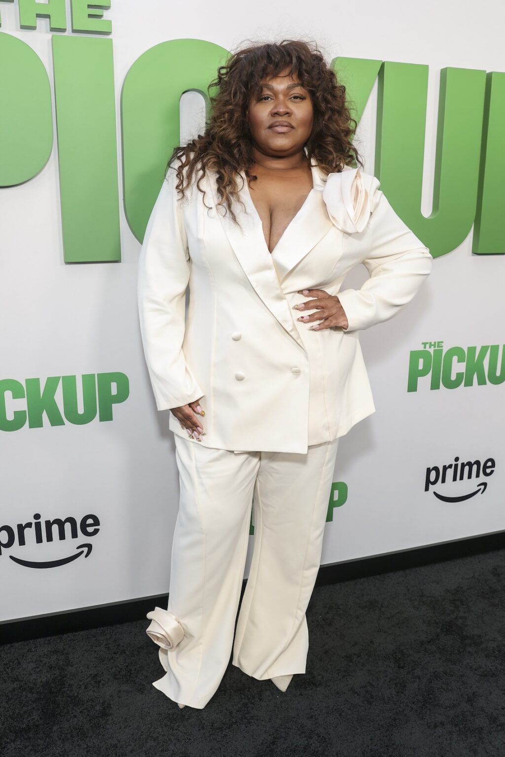 Da'Vine Joy Randolph arrives at Amazon MGM Studios’ The Pickup Los Angeles Premiere on July 27, 2025 at Regal LA Live in Los Angeles.