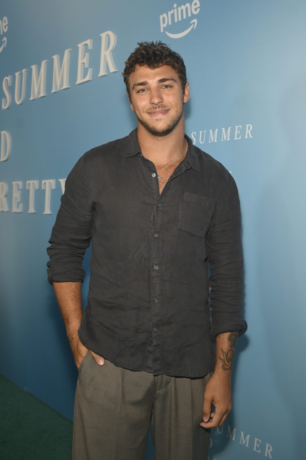 NEW YORK, NEW YORK - JULY 16: Tanner Zagarino attends "The Summer I Turned Pretty" Season Three Launch Party on July 16, 2025 in New York City. (Photo by Valerie Terranova/Getty Images for Prime Video)