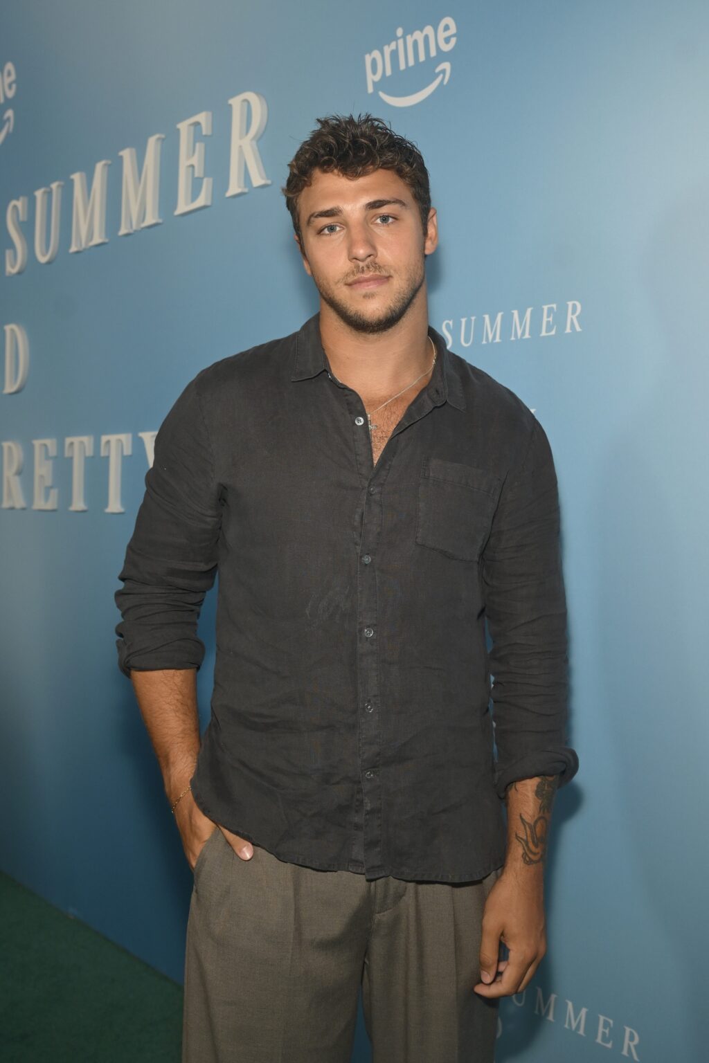 NEW YORK, NEW YORK - JULY 16: Tanner Zagarino attends "The Summer I Turned Pretty" Season Three Launch Party on July 16, 2025 in New York City. (Photo by Valerie Terranova/Getty Images for Prime Video)