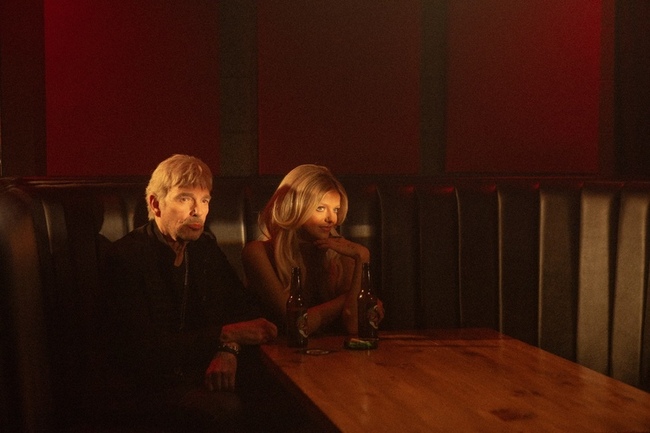 Carter Faith's Billy Bob Thornton starring video for "Bar Star" (credit Bree Marie Fish)