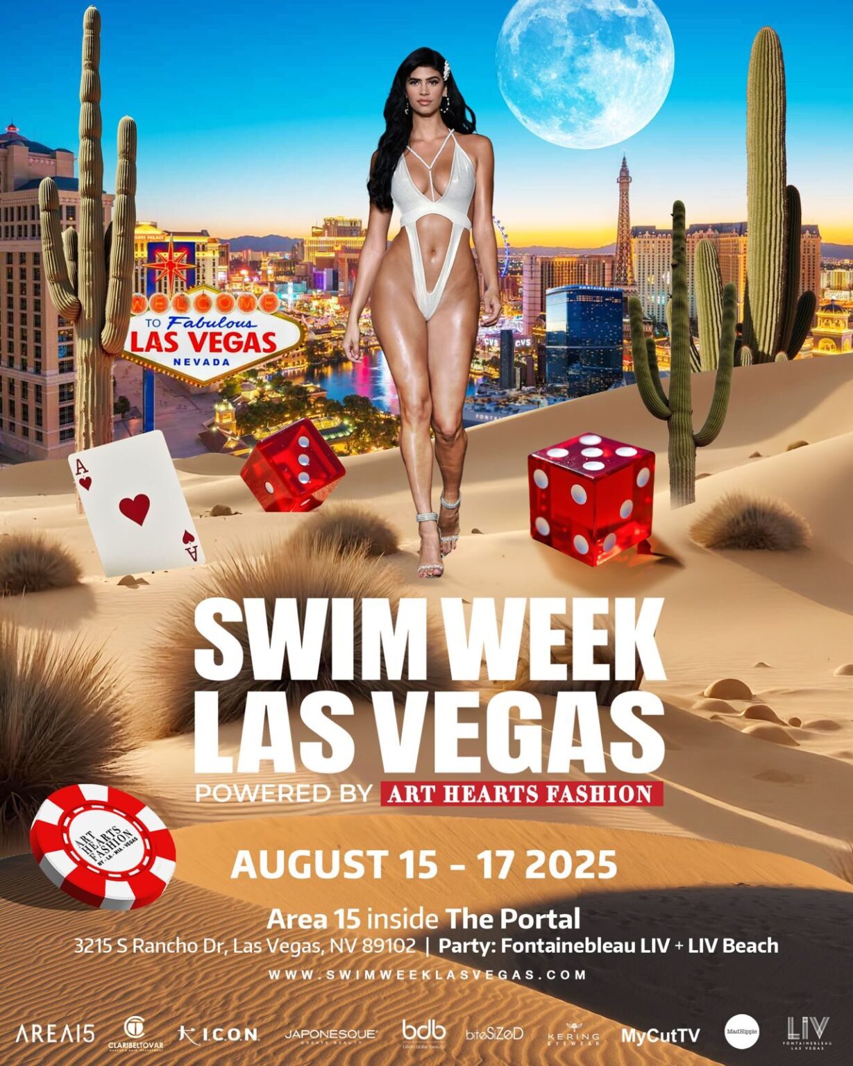 SWIM WEEK LAS VEGAS POWERED BY ART HEARTS FASHION RETURNS AUGUST 15–17, 2025