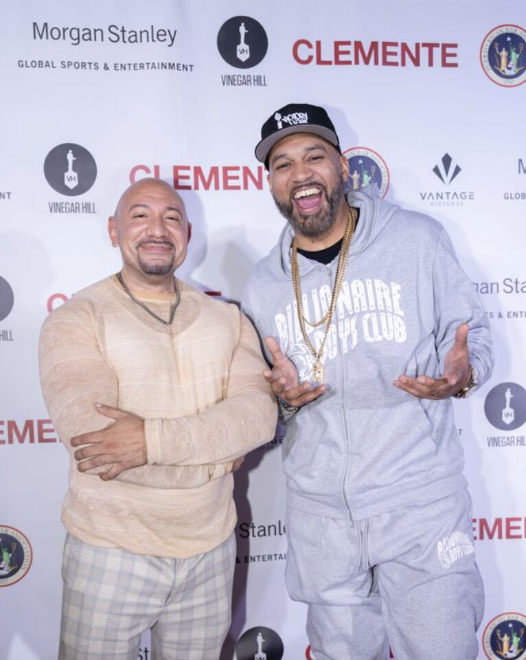L:R) Calixto Chinchilla (Producer) & The Kid Mero (Writer)