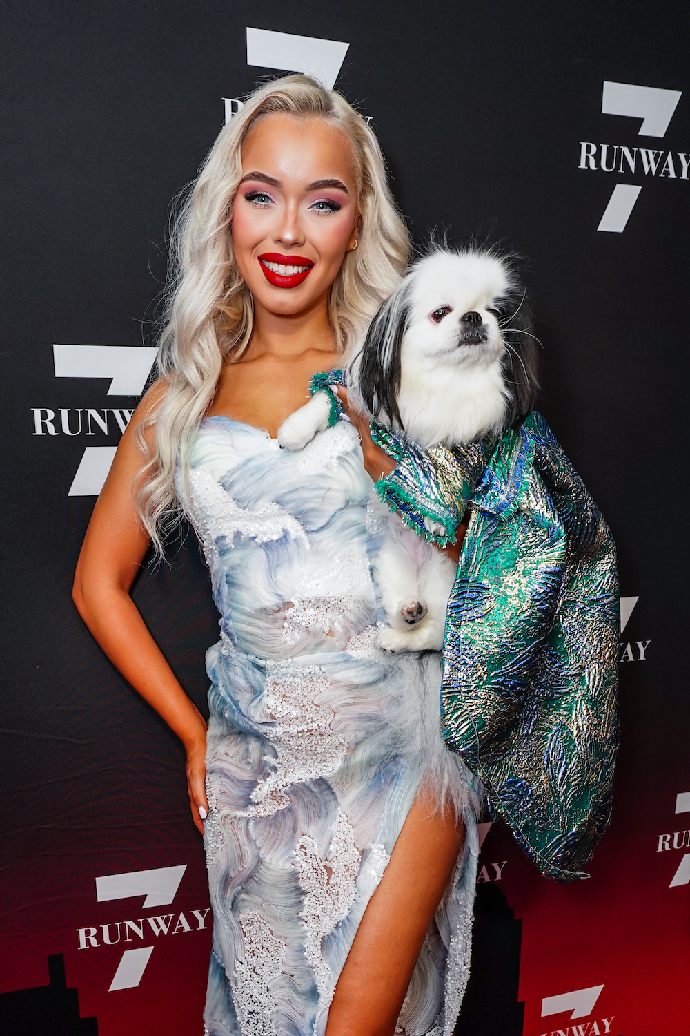 A Cat and Dogs In Haute Couture Take Over New York Fashion Week
