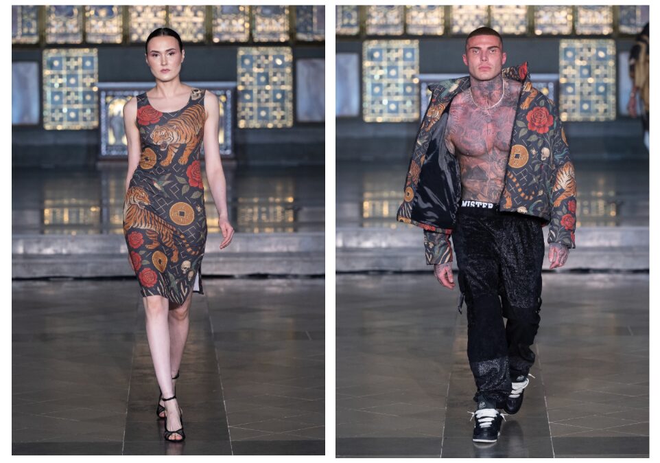 Art Hearts Fashion Marks Triumphant London Debut with Spectacular Runway Showcase – runway look