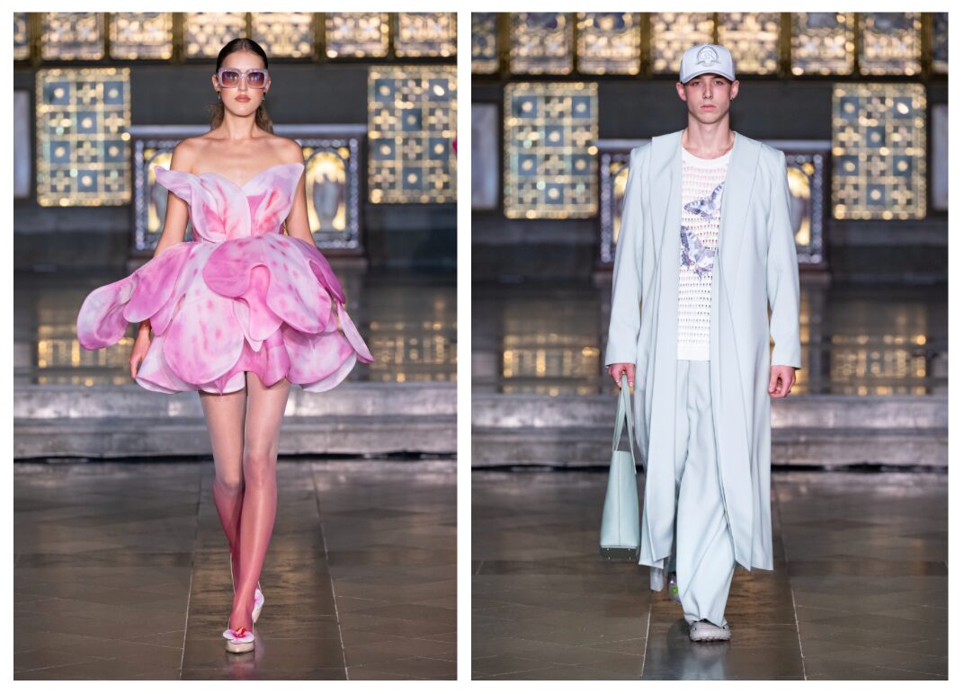 Art Hearts Fashion Marks Triumphant London Debut with Spectacular Runway Showcase – runway look