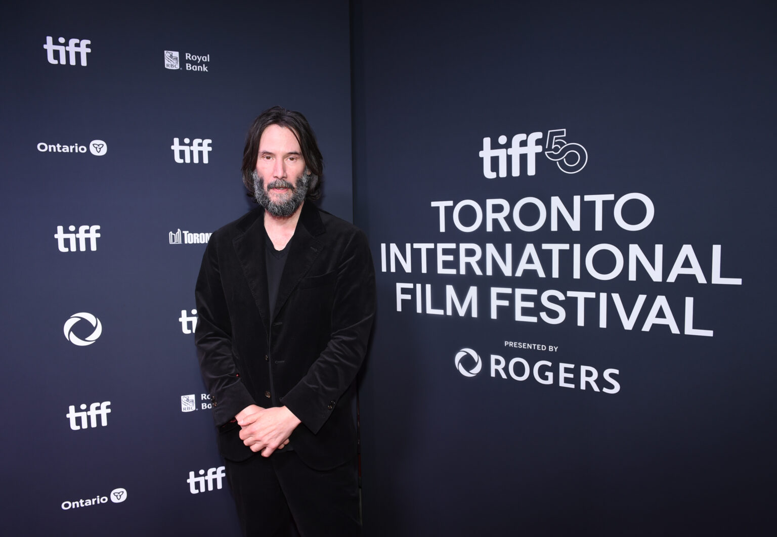 TORONTO, ONTARIO - SEPTEMBER 06: Keanu Reeves attends the “Good Fortune” world premiere at The Toronto International Film Festival on September 06, 2025 in Toronto, Ontario. (Photo by Vivien Killilea/Getty Images for Lionsgate)
