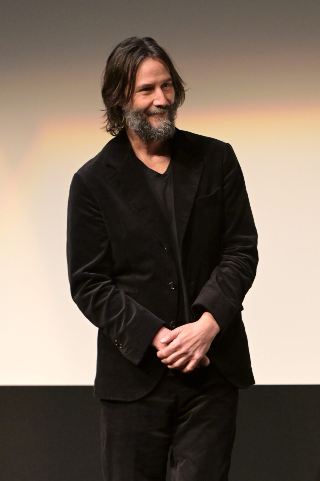 TORONTO, ONTARIO - SEPTEMBER 06: Keanu Reeves onstage during the “Good Fortune” World Premiere at the Toronto International Film Festival on September 06, 2025 in Toronto, Ontario. (Photo by Vivien Killilea/Getty Images for Lionsgate)