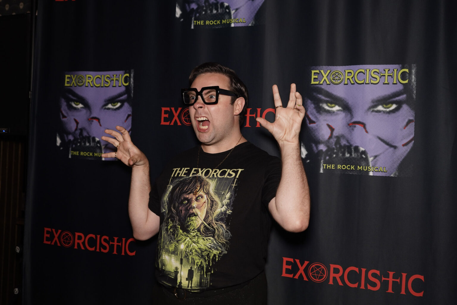 Pictures from EXORCISTIC: THE ROCK MUSICAL Opening Night