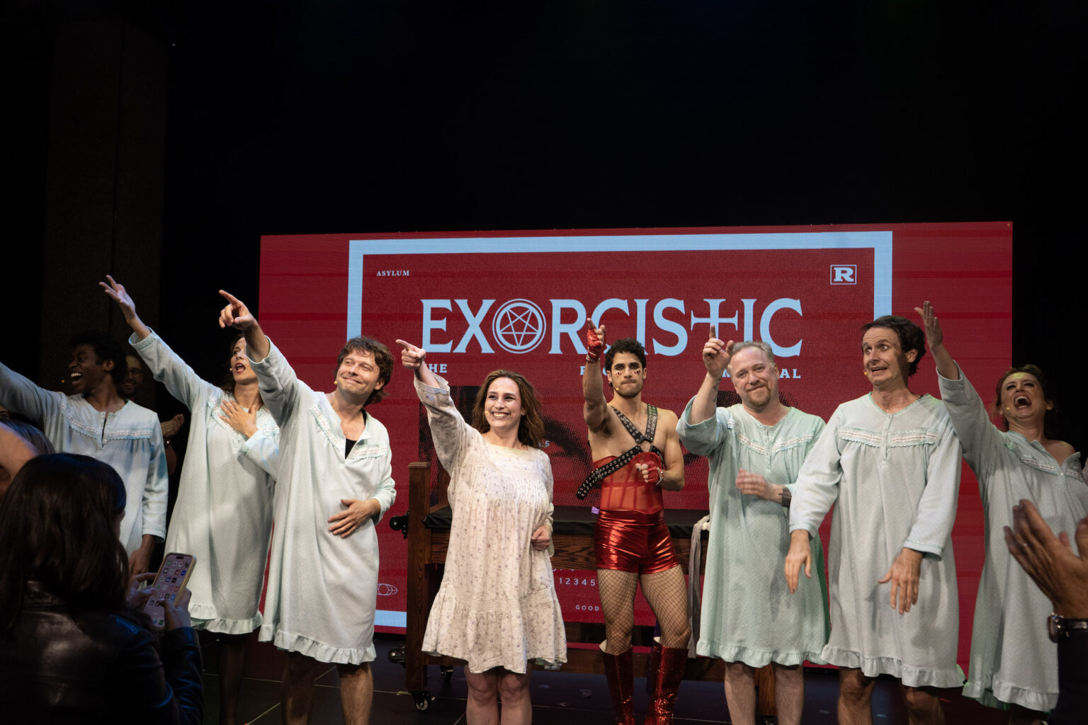 Pictures from EXORCISTIC: THE ROCK MUSICAL Opening Night