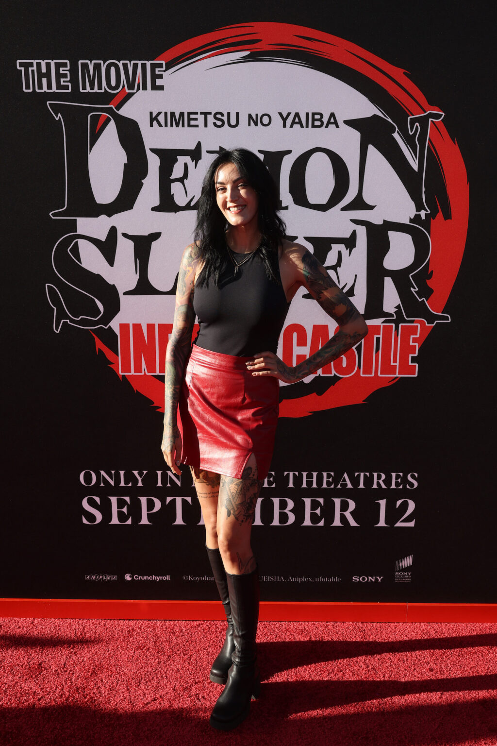 HOLLYWOOD, CALIFORNIA - SEPTEMBER 09: Lisa Wallen attends the Los Angeles premiere of "Demon Slayer: Kimetsu No Yaiba Infinity Castle" at TCL Chinese Theatre on September 09, 2025 in Hollywood, California. (Photo by Randy Shropshire/Getty Images for Crunchyroll, Sony Pictures Entertainment, Aniplex)