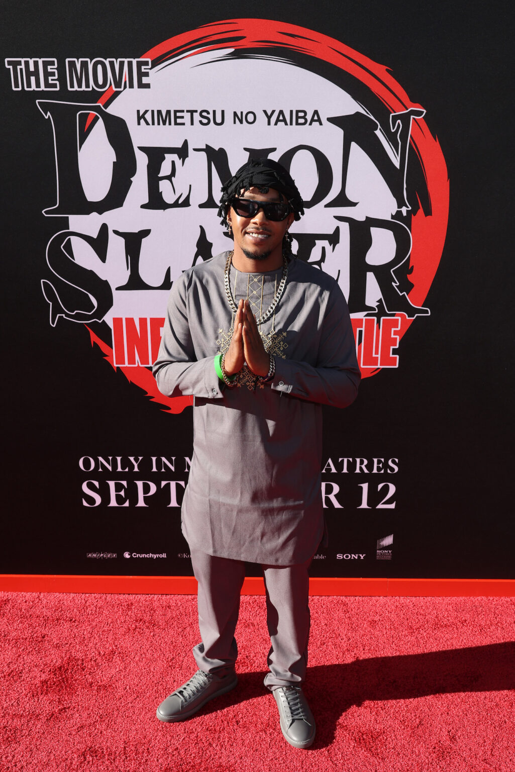HOLLYWOOD, CALIFORNIA - SEPTEMBER 09: PRIIZZY attends the Los Angeles premiere of "Demon Slayer: Kimetsu No Yaiba Infinity Castle" at TCL Chinese Theatre on September 09, 2025 in Hollywood, California. (Photo by Randy Shropshire/Getty Images for Crunchyroll, Sony Pictures Entertainment, Aniplex)