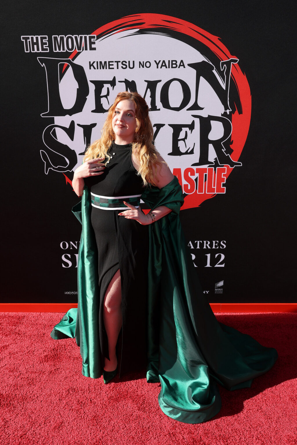 HOLLYWOOD, CALIFORNIA - SEPTEMBER 09: Reagan Kathryn attends the Los Angeles premiere of "Demon Slayer: Kimetsu No Yaiba Infinity Castle" at TCL Chinese Theatre on September 09, 2025 in Hollywood, California. (Photo by Randy Shropshire/Getty Images for Crunchyroll, Sony Pictures Entertainment, Aniplex)