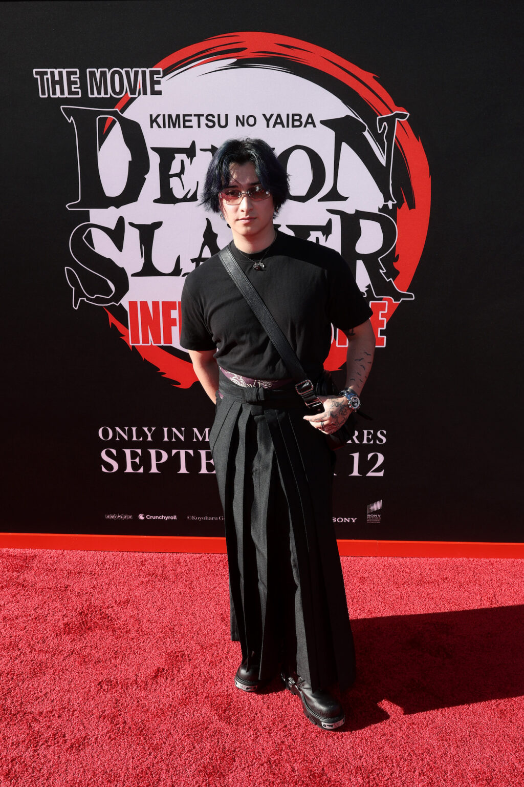HOLLYWOOD, CALIFORNIA - SEPTEMBER 09: Danny Phantom Exe attends the Los Angeles premiere of "Demon Slayer: Kimetsu No Yaiba Infinity Castle" at TCL Chinese Theatre on September 09, 2025 in Hollywood, California. (Photo by Randy Shropshire/Getty Images for Crunchyroll, Sony Pictures Entertainment, Aniplex)
