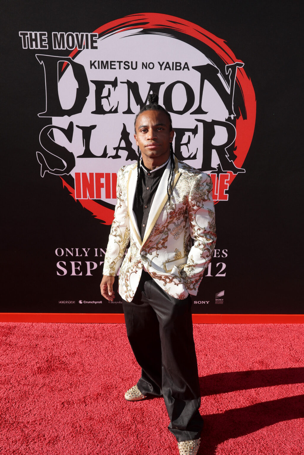 HOLLYWOOD, CALIFORNIA - SEPTEMBER 09: Fik-Shun attends the Los Angeles premiere of "Demon Slayer: Kimetsu No Yaiba Infinity Castle" at TCL Chinese Theatre on September 09, 2025 in Hollywood, California. (Photo by Randy Shropshire/Getty Images for Crunchyroll, Sony Pictures Entertainment, Aniplex)