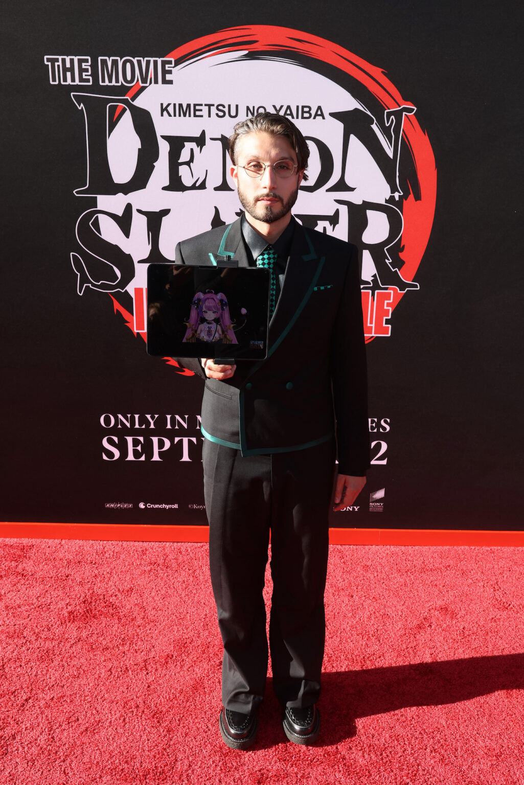 HOLLYWOOD, CALIFORNIA - SEPTEMBER 09: David Vaughn attends the Los Angeles premiere of "Demon Slayer: Kimetsu No Yaiba Infinity Castle" at TCL Chinese Theatre on September 09, 2025 in Hollywood, California. (Photo by Randy Shropshire/Getty Images for Crunchyroll, Sony Pictures Entertainment, Aniplex)