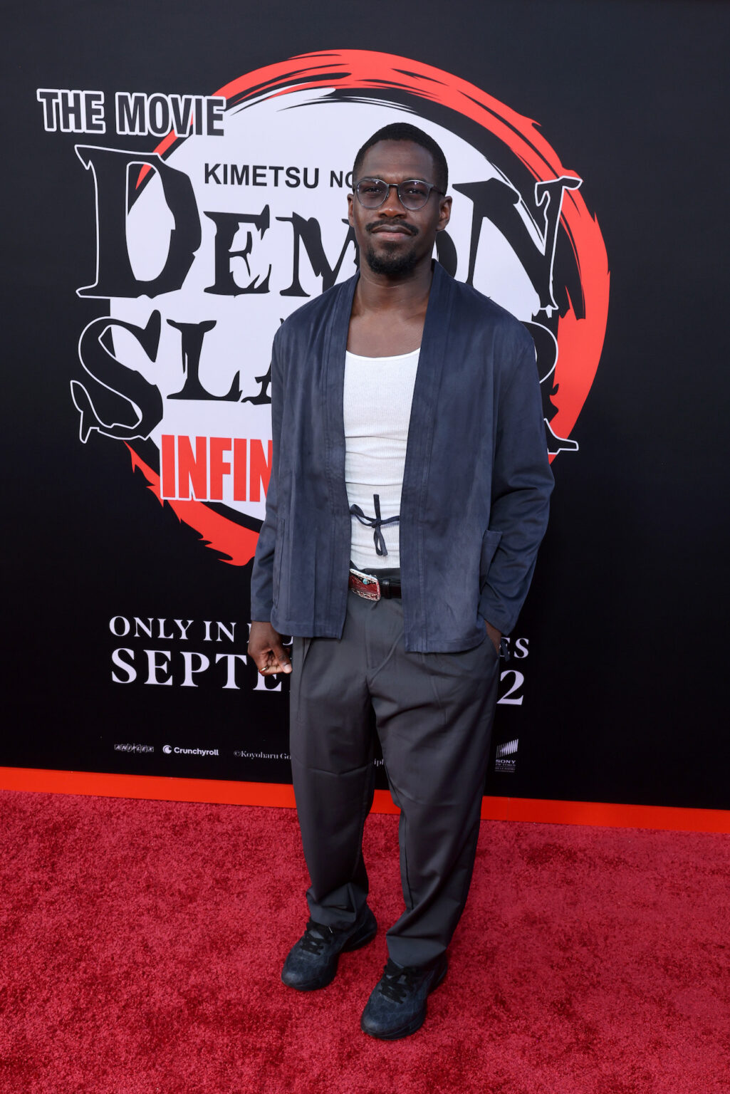 HOLLYWOOD, CALIFORNIA - SEPTEMBER 09: Ipinolvwa Adepokun attends the Los Angeles premiere of "Demon Slayer: Kimetsu No Yaiba Infinity Castle" at TCL Chinese Theatre on September 09, 2025 in Hollywood, California. (Photo by Randy Shropshire/Getty Images for Crunchyroll, Sony Pictures Entertainment, Aniplex)