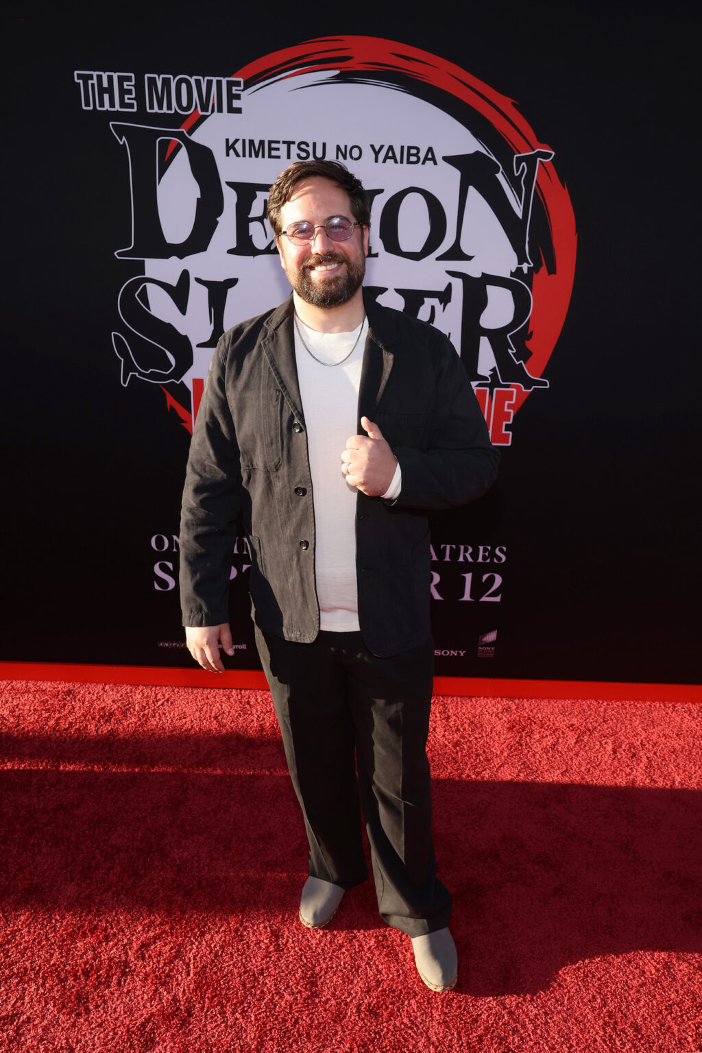 HOLLYWOOD, CALIFORNIA - SEPTEMBER 09: Ray Chase attends the Los Angeles premiere of "Demon Slayer: Kimetsu No Yaiba Infinity Castle" at TCL Chinese Theatre on September 09, 2025 in Hollywood, California. (Photo by Randy Shropshire/Getty Images for Crunchyroll, Sony Pictures Entertainment, Aniplex)