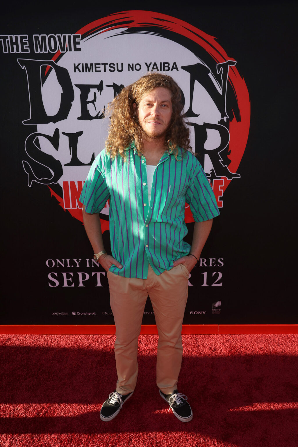 HOLLYWOOD, CALIFORNIA - SEPTEMBER 09: Blake Anderson attends the Los Angeles premiere of "Demon Slayer: Kimetsu No Yaiba Infinity Castle" at TCL Chinese Theatre on September 09, 2025 in Hollywood, California. (Photo by Randy Shropshire/Getty Images for Crunchyroll, Sony Pictures Entertainment, Aniplex)