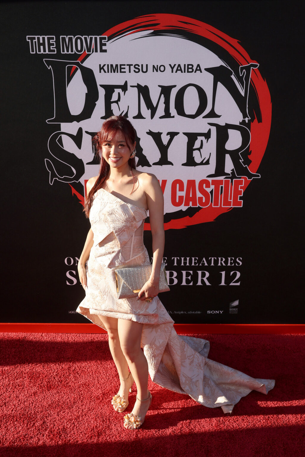 HOLLYWOOD, CALIFORNIA - SEPTEMBER 09: Chloe Shih attends the Los Angeles premiere of "Demon Slayer: Kimetsu No Yaiba Infinity Castle" at TCL Chinese Theatre on September 09, 2025 in Hollywood, California. (Photo by Randy Shropshire/Getty Images for Crunchyroll, Sony Pictures Entertainment, Aniplex)