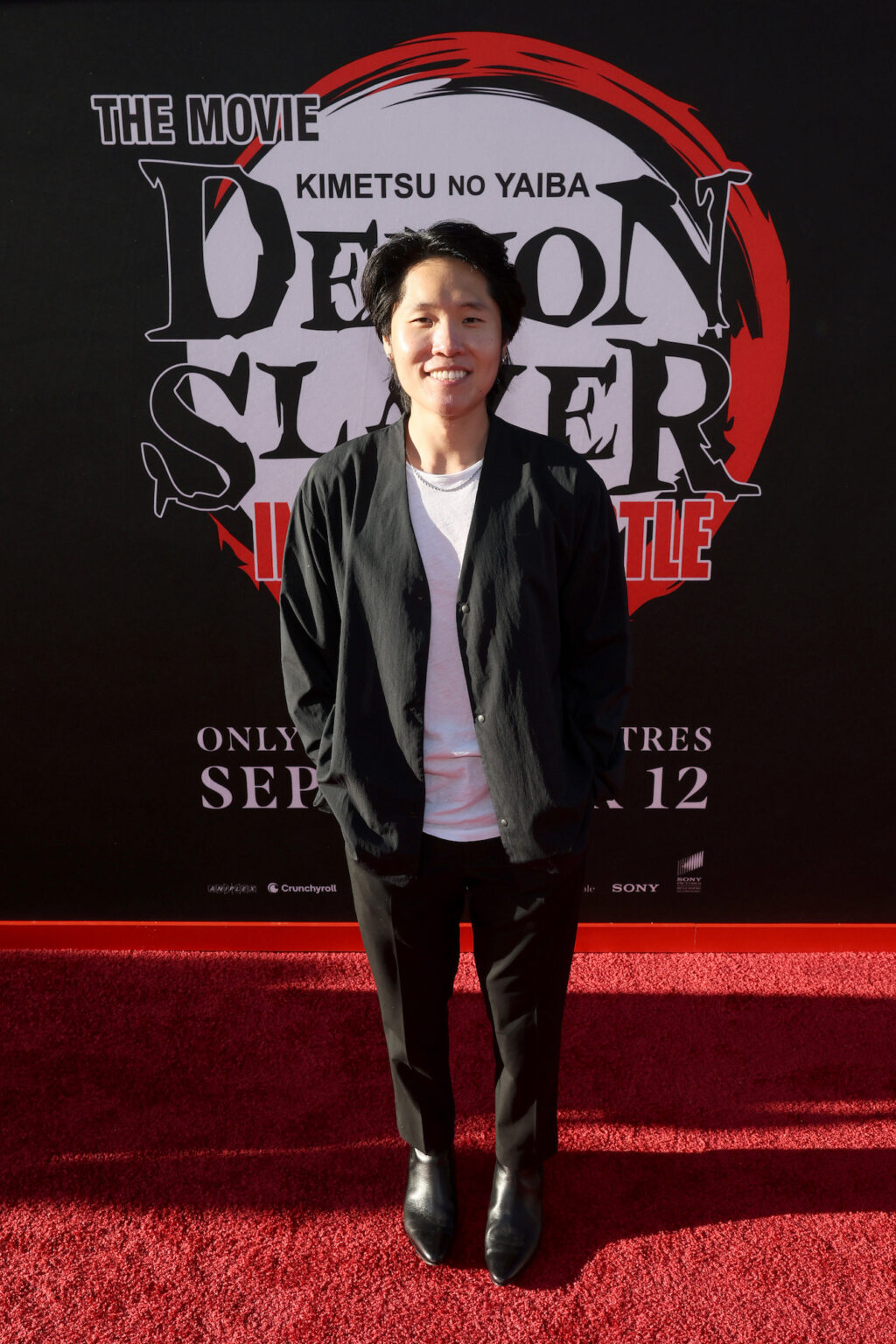 HOLLYWOOD, CALIFORNIA - SEPTEMBER 09: Jeremy Wang attends the Los Angeles premiere of "Demon Slayer: Kimetsu No Yaiba Infinity Castle" at TCL Chinese Theatre on September 09, 2025 in Hollywood, California. (Photo by Randy Shropshire/Getty Images for Crunchyroll, Sony Pictures Entertainment, Aniplex)