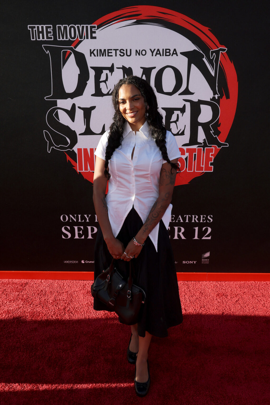 HOLLYWOOD, CALIFORNIA - SEPTEMBER 09: Sydney Parker attends the Los Angeles premiere of "Demon Slayer: Kimetsu No Yaiba Infinity Castle" at TCL Chinese Theatre on September 09, 2025 in Hollywood, California. (Photo by Randy Shropshire/Getty Images for Crunchyroll, Sony Pictures Entertainment, Aniplex)